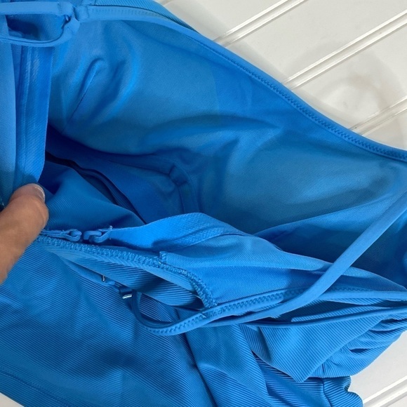 Athleta Cloudbreak Rib Bra-Sized Tankini 34D/DD -214 - Picture 11 of 11